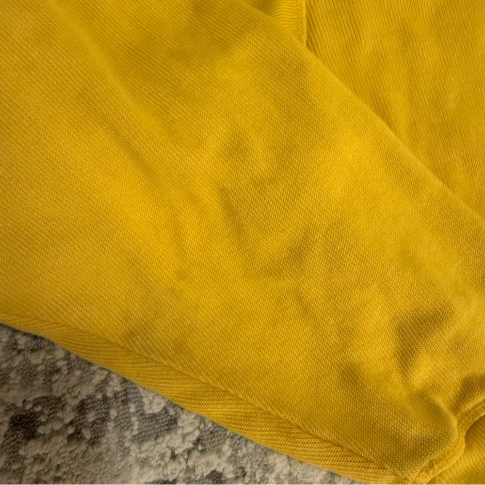 VTG Tommy Bahama Relax 1/4 Zip Sweater Adult Mens XXL Yellow Pullover Sweatshirt - Picture 2 of 4